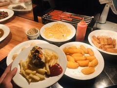 薯条烤肠-火宴山自助火锅(明园店)