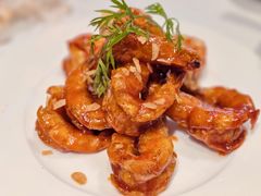 蒜香茄汁大虾-到家尝北京菜(西坝河店)