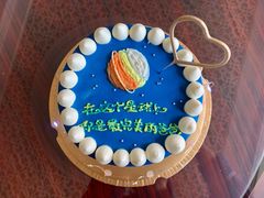 -咖咖熊蛋糕定制·英国蓝风车动物性淡奶油