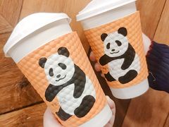 薄荷奶茶-熊猫一间店欧式奶茶铺