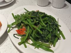 虾酱炒空心菜-肥仔文澳门猪骨煲(南京西路店)