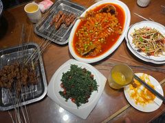 松鼠鱼-老兰家传统烧烤炒菜泡馍(小南门店)