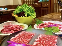 -明洞阿姨·韩式酱蟹烤肉·创意料理(三元桥店)