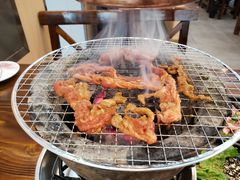餐具摆设-韩风烤牛肉冷面店
