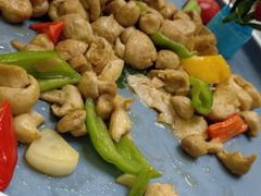 清炒野黄菇-清真悦宾楼食府(海湖店)