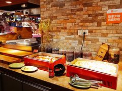 自助取餐区-大漠风烤肉火锅自助餐厅(鹰展店)