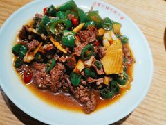 爆炒灵魂鲜牛肉-经堂北路牛肉干面·溪口蒋永峰牛肉馆(宁波店)