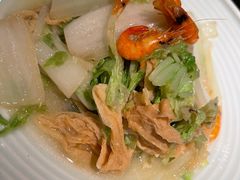 腐皮青菜-老头儿油爆虾·知味杭州(爱琴海购物中心)