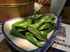清炒秋葵-拾叁唐Livehouse(佛山禅城店)