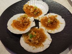 金银蒜粉丝开边蒸元贝-南海渔村(珠江新城店)