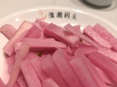酸萝卜泡菜-潇湘码头·鲜湘菜(清河店)