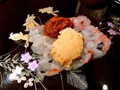 西班牙红魔虾配冰淇淋虾膏-旬怀石料理(嘉善老市店)