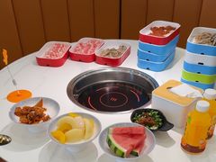 -嘎琉鲜切牛肉自助火锅