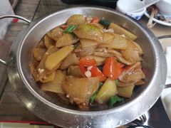 干锅土豆片-炊烟·山房菜