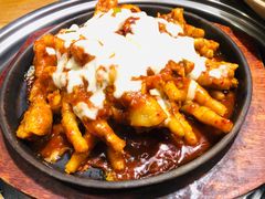 芝士炒鸡爪-包装马车·韩国料理·포장마차