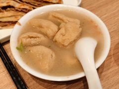 豆腐汤-华天二友居肉饼(宫门口店)