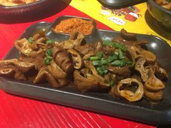 卤水肥肠-谭鸭血老火锅(万象九宜城店)