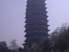红梅公园内的文笔塔-听松楼·花园酒店·自助餐厅(红梅公园店)