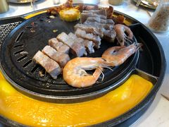 山蒜叶厚猪五花-老板娘的烤肉店(港湾广场店)
