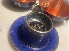 景泰蓝紫铜小锅-涮福記·现切牛羊肉火锅(世纪汇店)