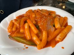 鱼饼炒年糕-桃园中华料理炸酱面(燕儿岛路店)