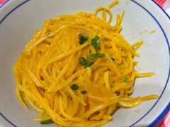蟹黄咸蛋土豆丝-荆九爷爆炒桥头三嫩(夫子庙店)
