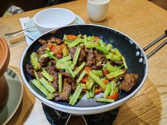 小炒孜香牛肉-小菜园新徽菜(蚌埠蚌山万达店)