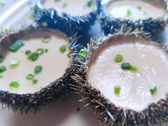 海胆蒸蛋-蓝湾碧波·老字号·疍家非遗海上餐厅