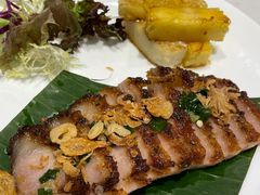 西贡炭烧烤猪颈肉配菠萝-美奈小馆·越南料理(中航城君尚购物中心店)