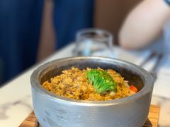 威士忌蟹粉海鲜石锅捞饭-酒池星座(深圳湾后海汇店)