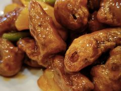 菠萝咕咾肉-功德林素菜饭庄(前门店)