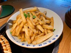 咸蛋黄炒茄子-吃饭皇帝大(解放西路店)