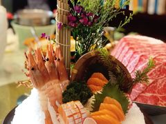 帝王鲑拼牡丹虾-文涵小院·邻里厨房