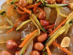 肉丝拉皮-遇见小院—虹鳟鱼•农家菜(怀柔店)