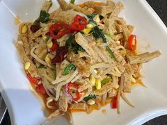 豆芽拌面筋-清真·锦翔炝锅鱼(明德门店)