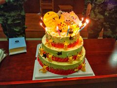 -皇冠幸福里动物奶油生日蛋糕(万达店)