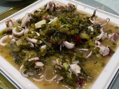 酸菜炒鱿鱼-温岭人家(红花北路店)