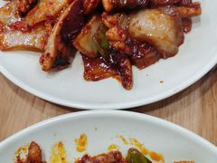 辣炒鱿鱼-贤花饭店(城阳店)