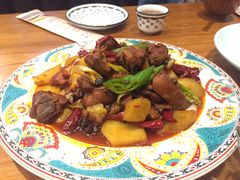 两人新疆沙湾大盘鸡-巴依老爷新疆美食(望京小街店)