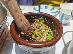 皮蛋青椒擂茄子-费大厨辣椒炒肉(悠唐购物中心店)