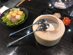 鲜榨椰子冻-东椰·海南椰子鸡火锅(朝阳门店)