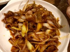 京酱葱爆羊肉片-建国328 本帮小馆·面馆