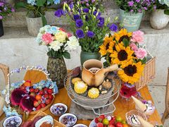 -柠檬花院烤肉·会议团建·聚会·求婚(三圣乡店)