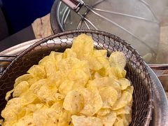 现炸土豆片-捞沙巷