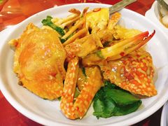 蛋黄炒蟹-双天海鲜楼