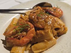 虎虾海鲜浓汤意面-LESCEDARS  Bistro香柏树(外滩店)