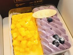 芒果拼蓝莓蛋糕-壹点壹客·生日蛋糕(南山店)