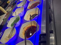 自助调料区-牛哥の店炭火烤肉(攀枝花店)