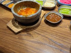 -明洞阿姨·韩式酱蟹烤肉·创意料理(三元桥店)