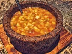 鸡汤虾仁豆腐-绿茶餐厅(深圳龙华天虹购物中心店)